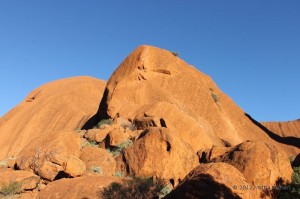 Il colore della roccia e del terreno