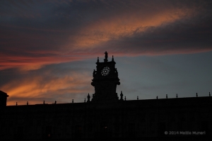 Hotel parador leon tramonto sunset