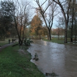 Onda di piena del Lambro passata