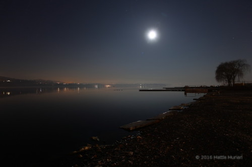 Luna piena e Giove